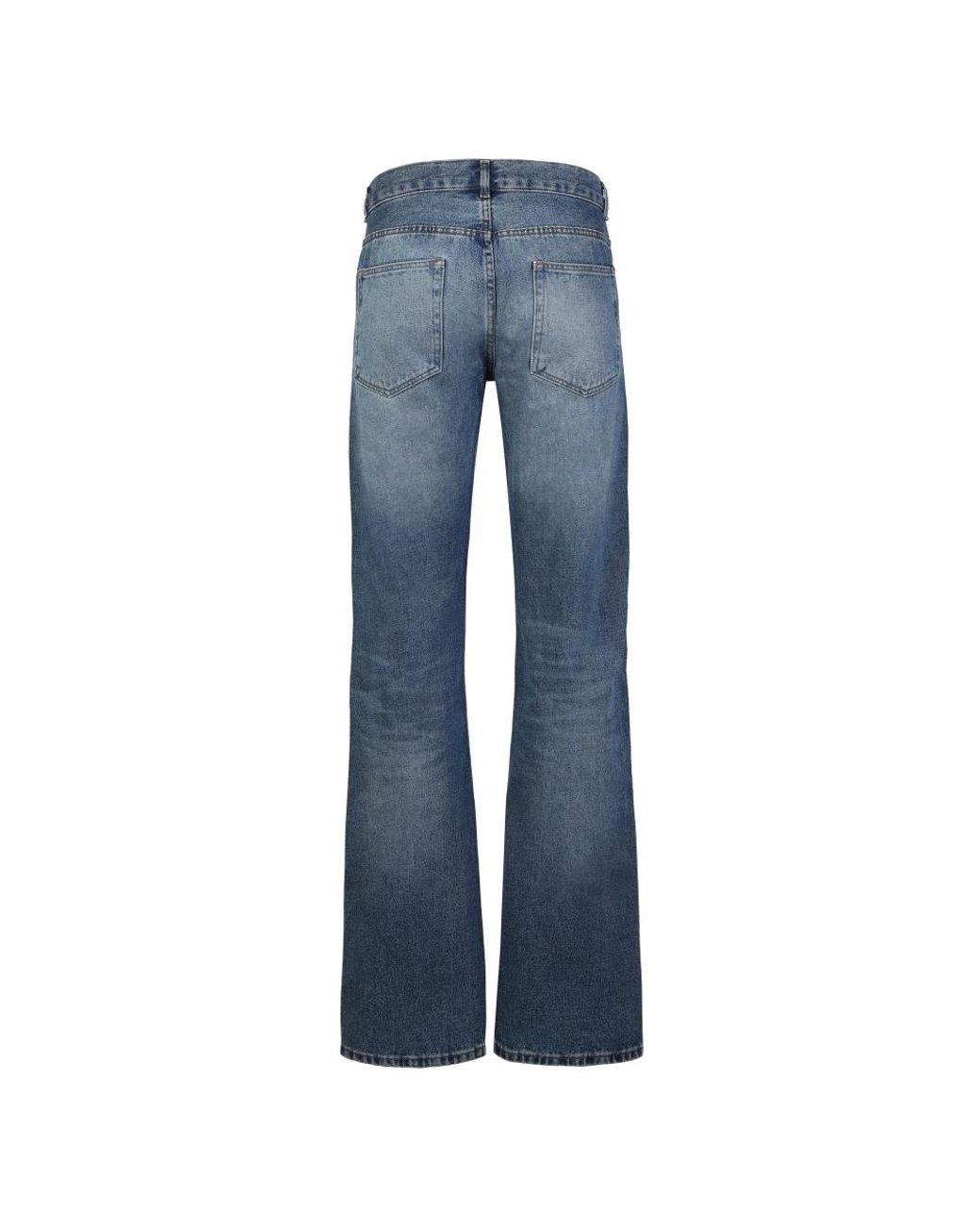 A.P.C. Blue Straight Jeans for men