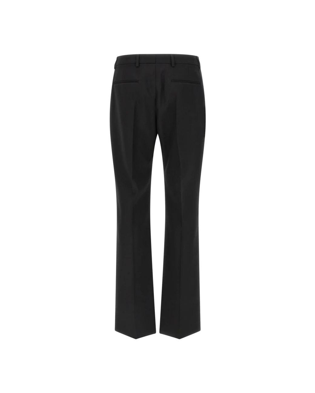Valentino Garavani Black Wide Trousers for men