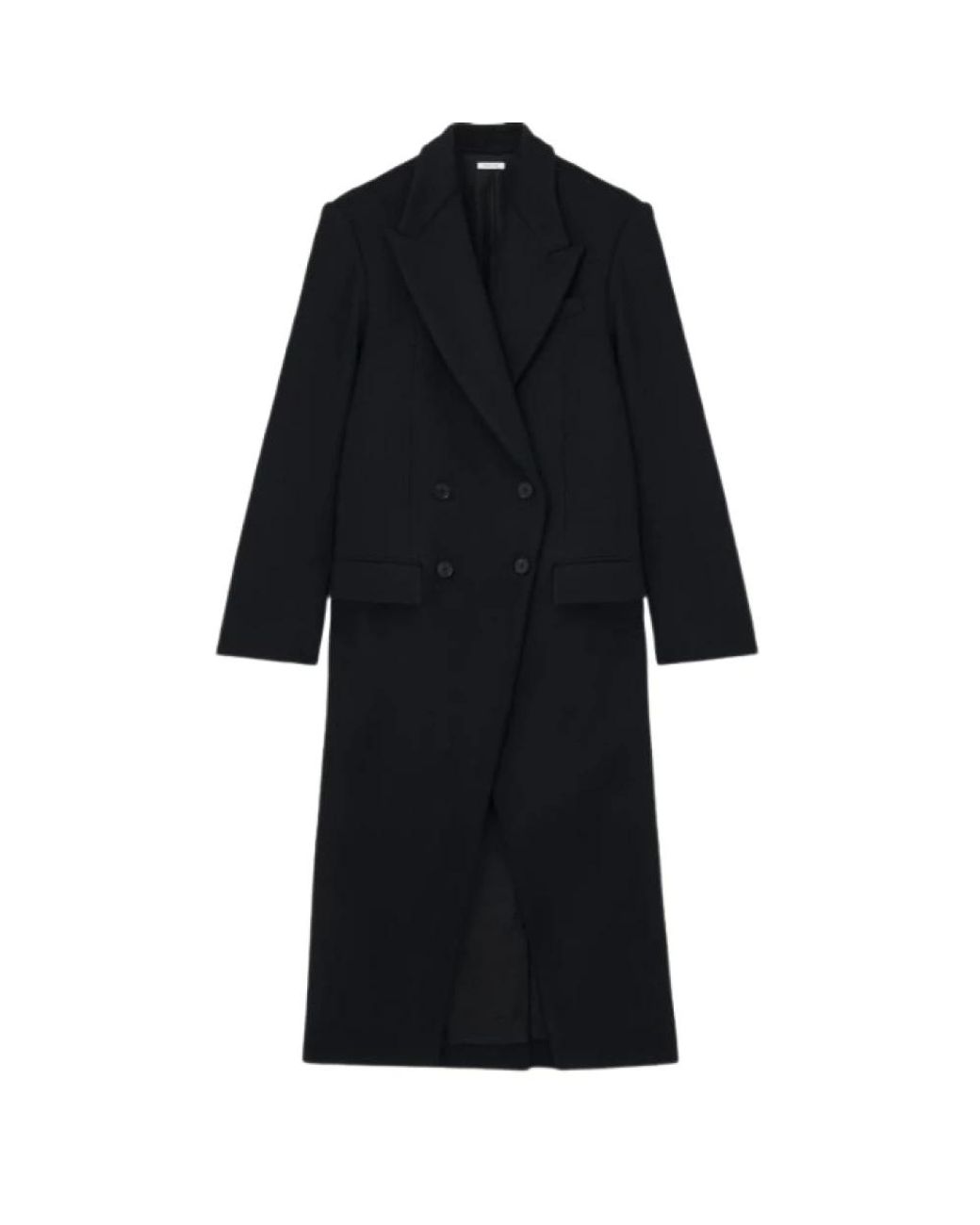 McQueen Black Double-Breasted Coats