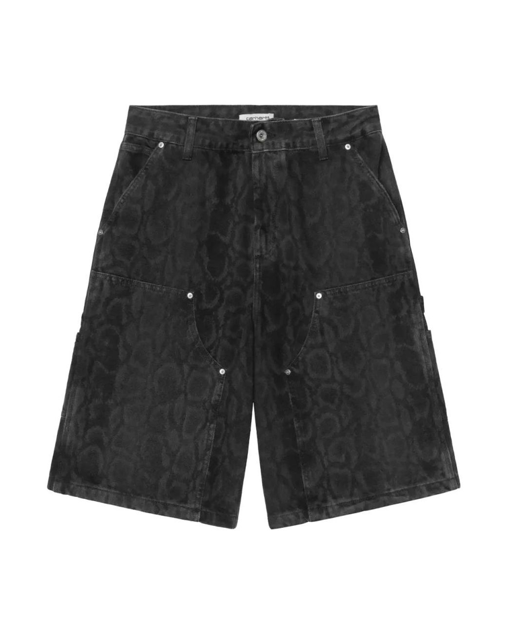 Carhartt Black Denim Shorts