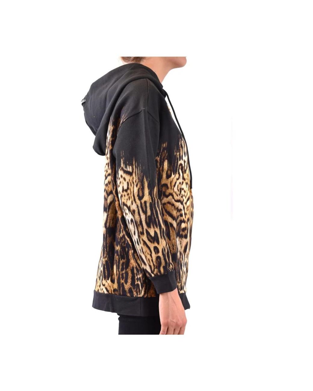 Roberto Cavalli Black Zip-Throughs for men