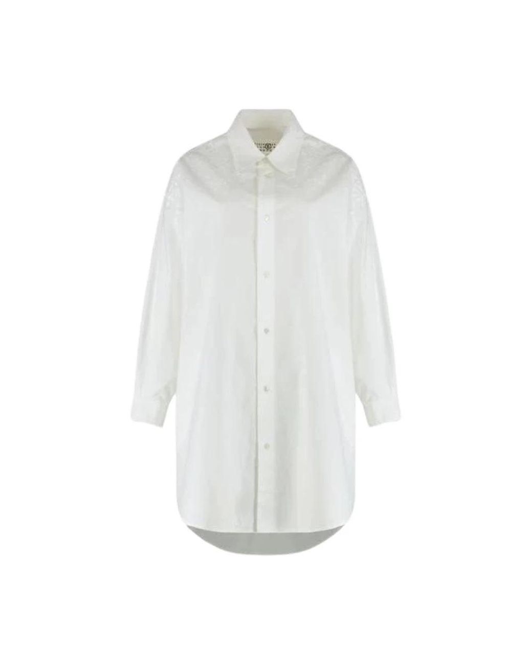 MM6 by Maison Margiela White Shirts