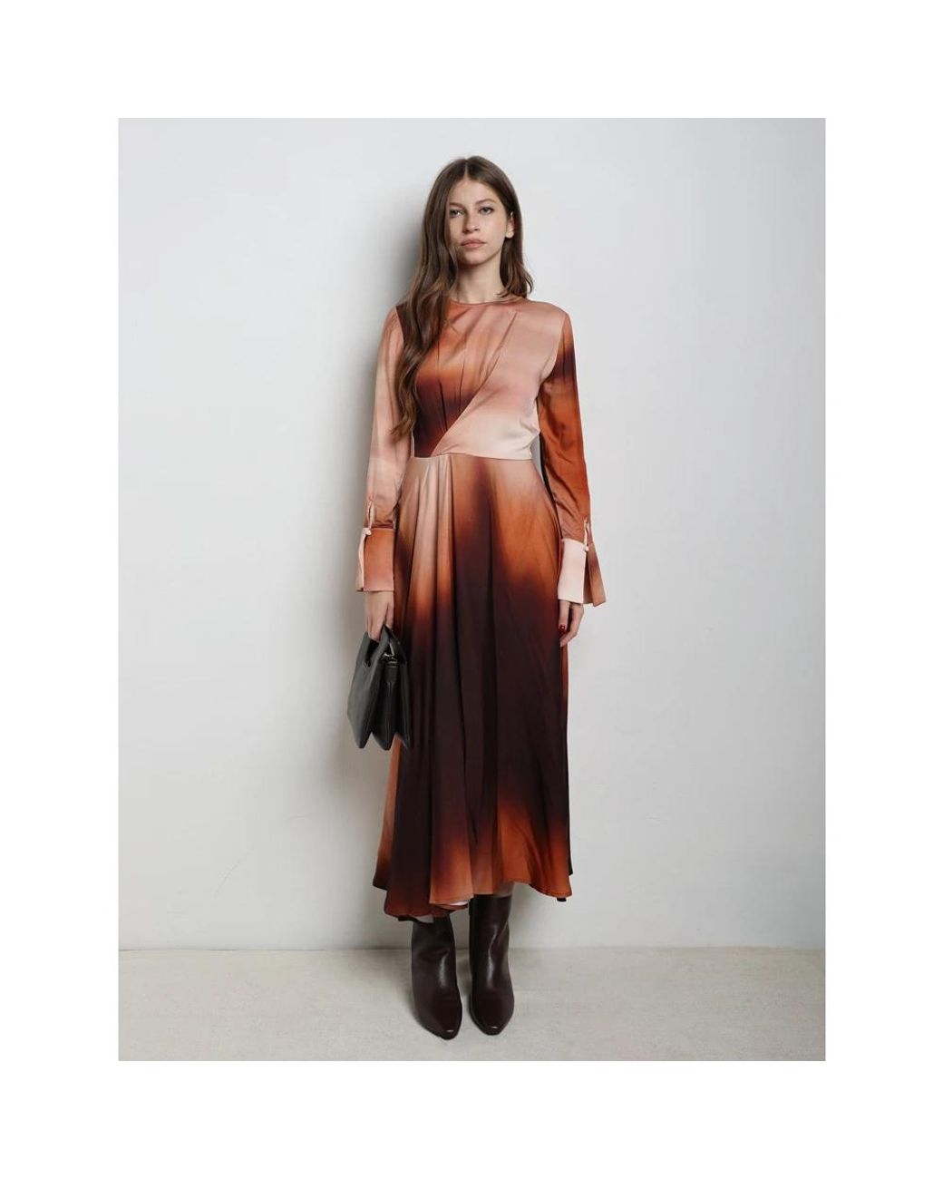 H2O Brown Midi Dresses