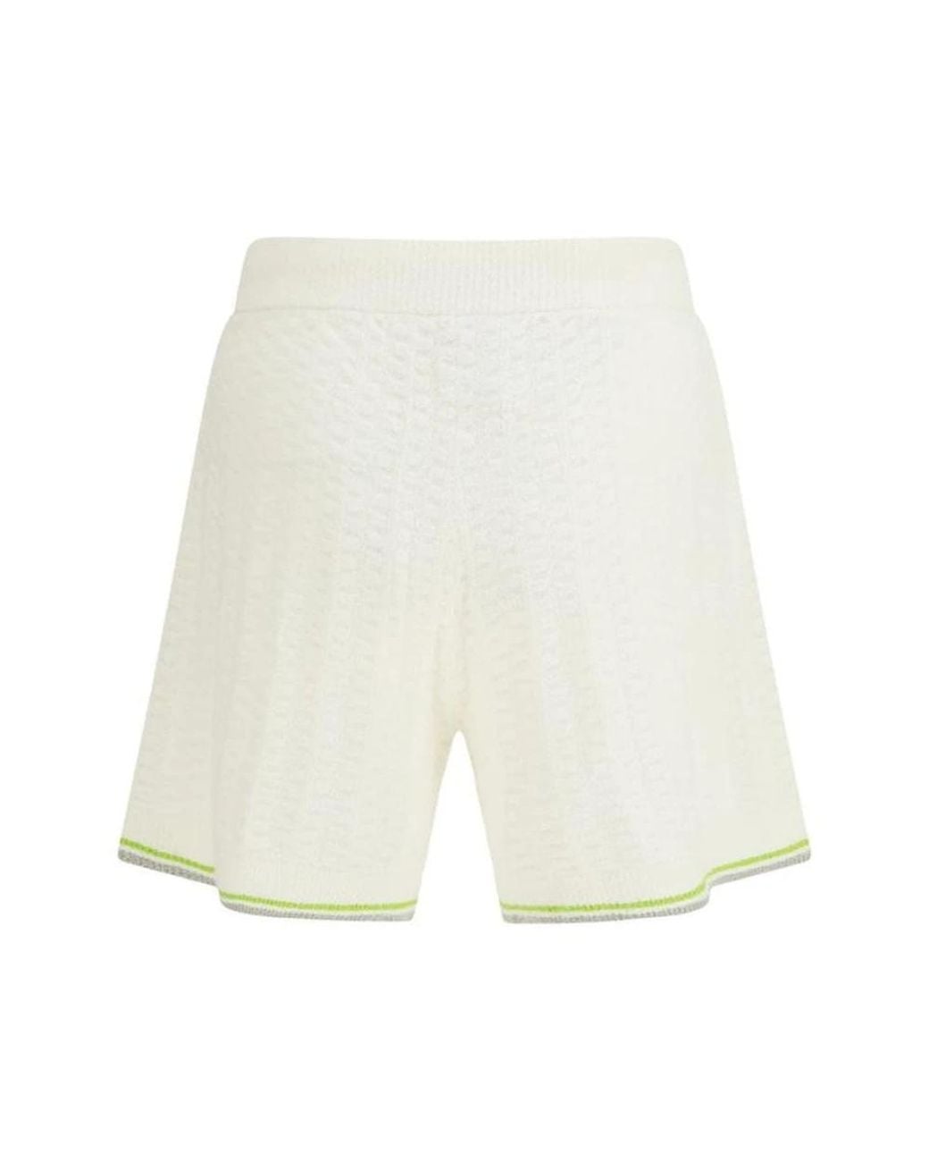 Casablanca White Casual Shorts for men