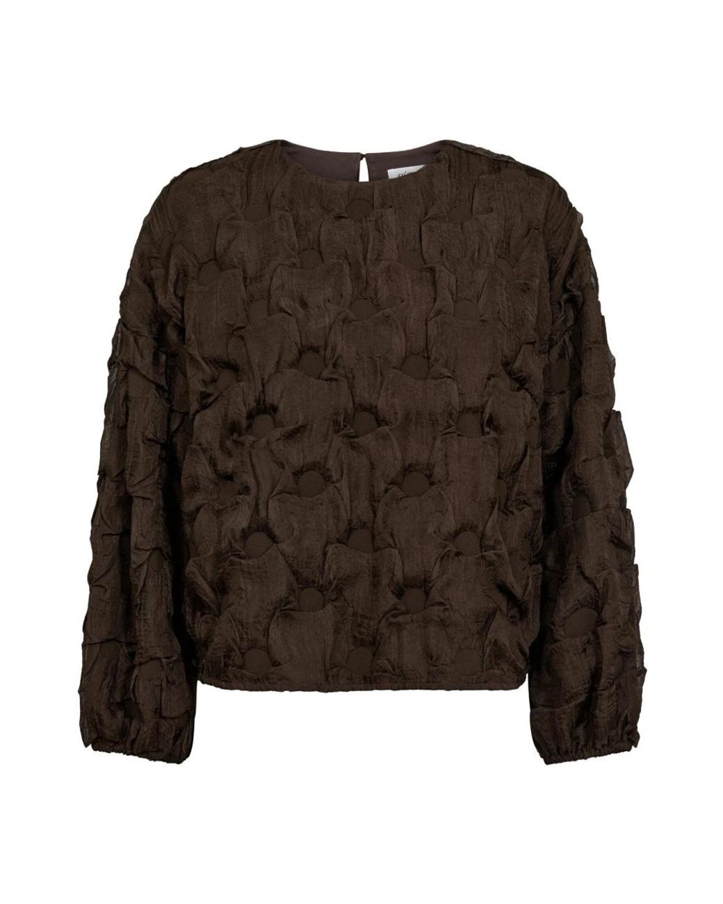Blouses co'couture en coloris Brown