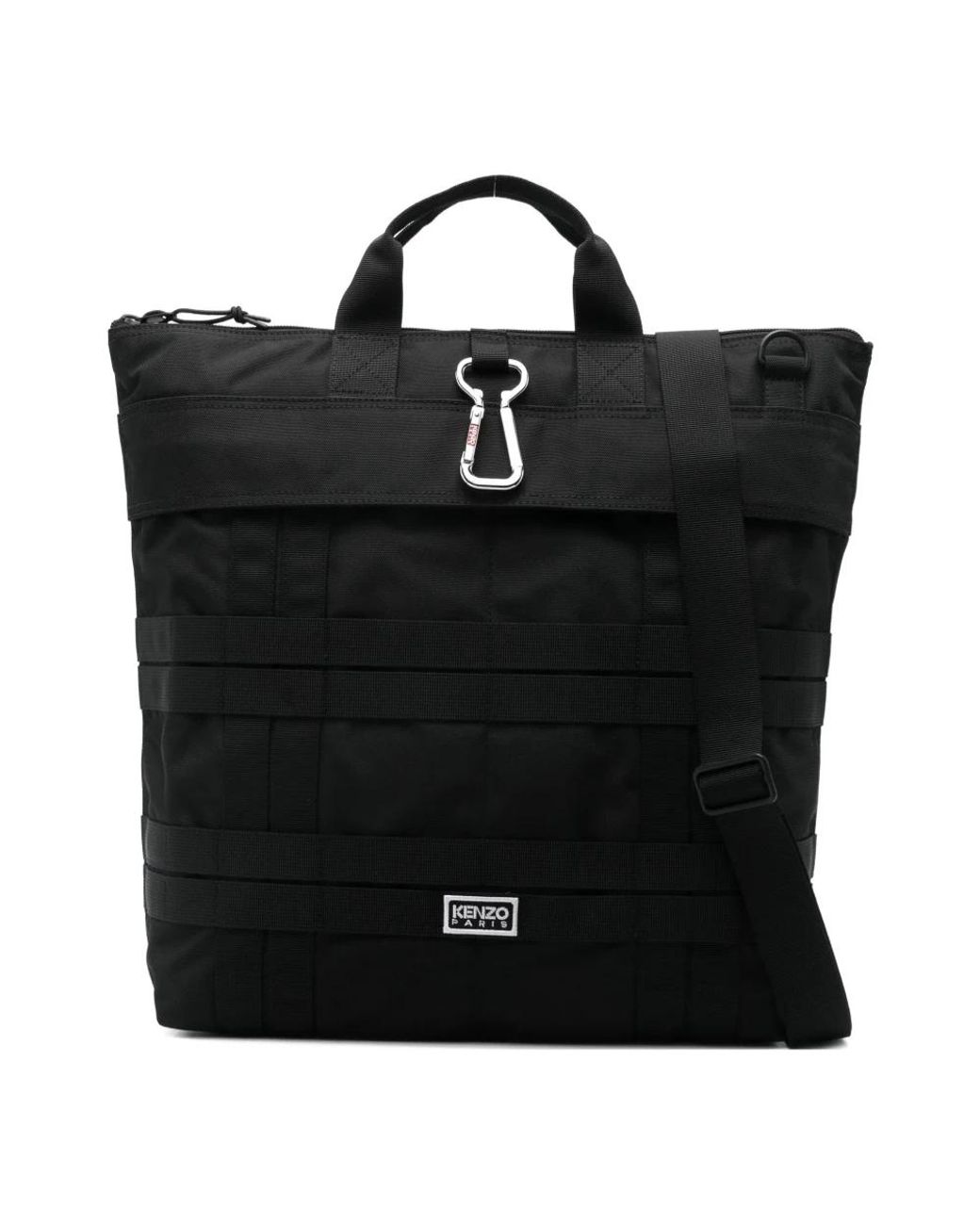KENZO Black Shopping Bags for men