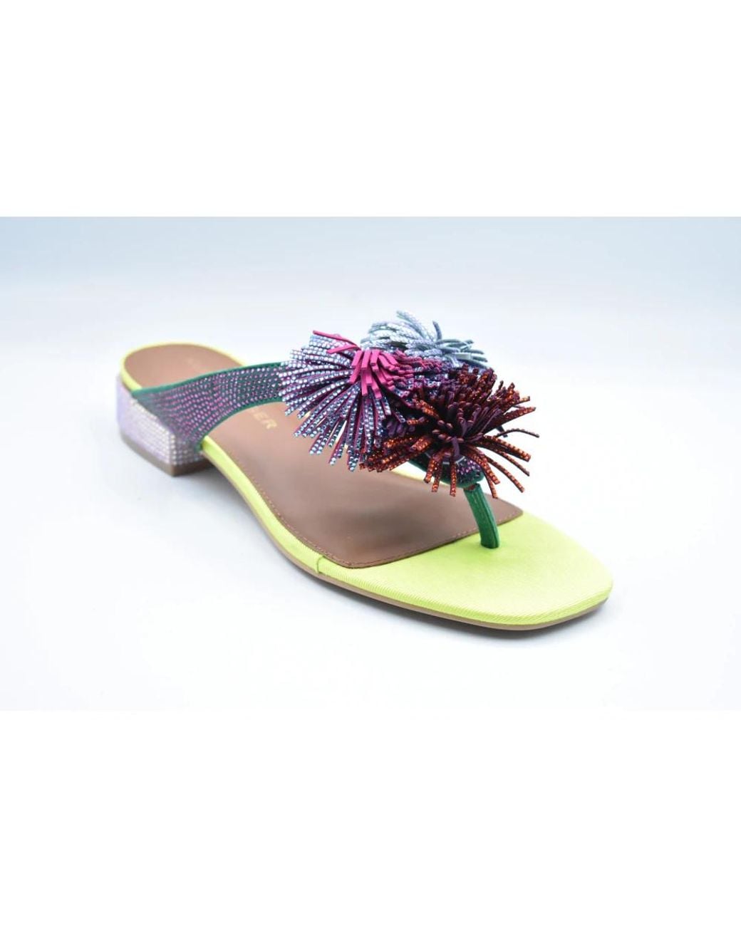 Kurt Geiger Blue Flip Flops