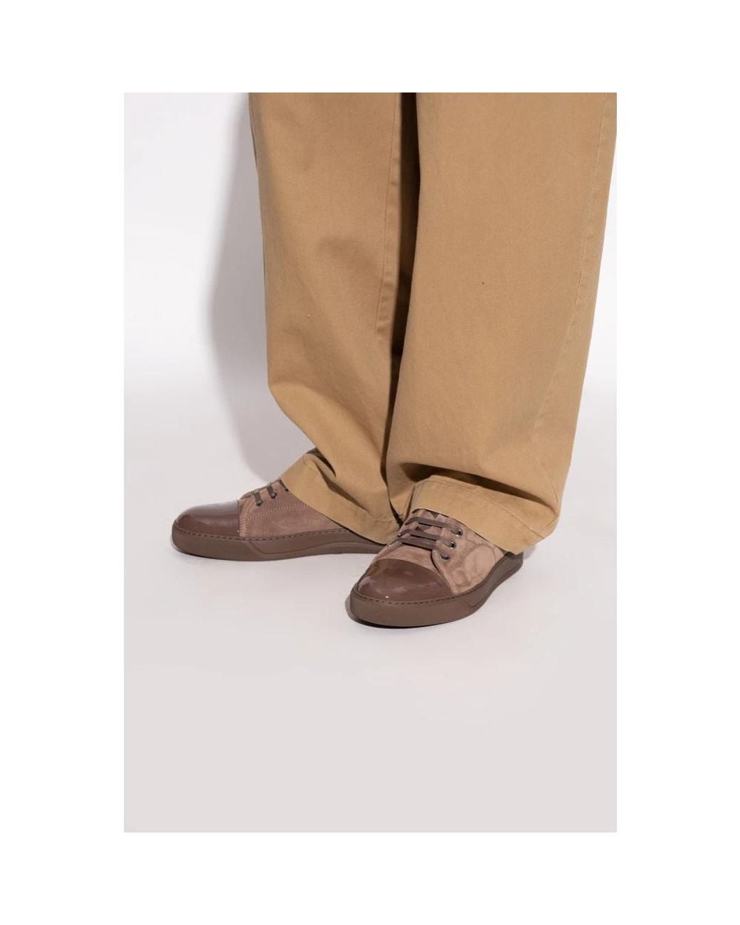 Lanvin Brown Sneakers for men