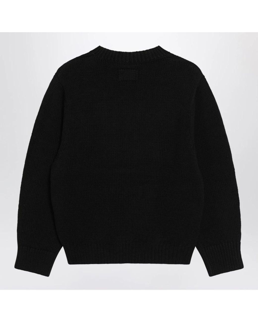 Totême Black Round-Neck Knitwear
