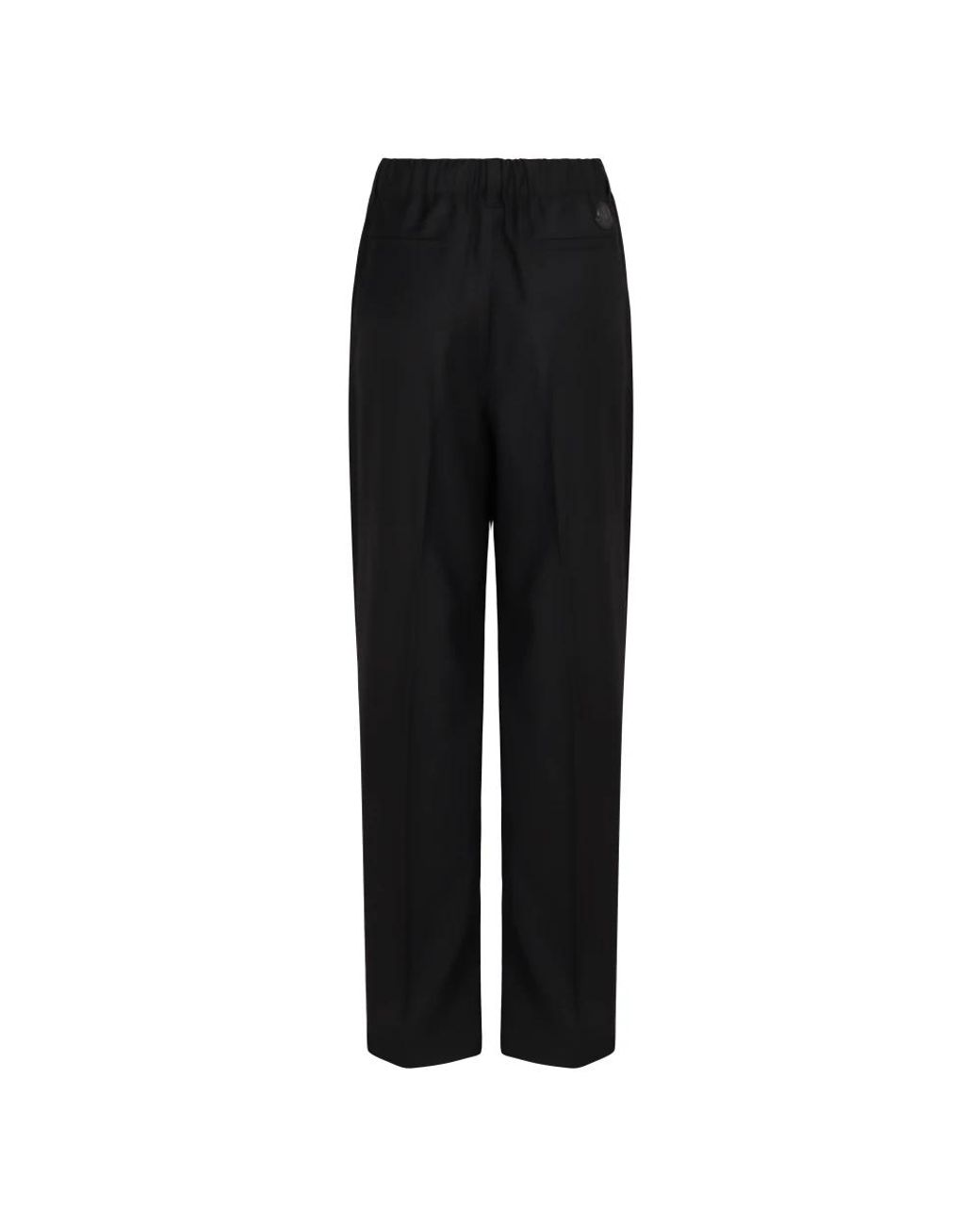 Moncler Black Suit Trousers for men