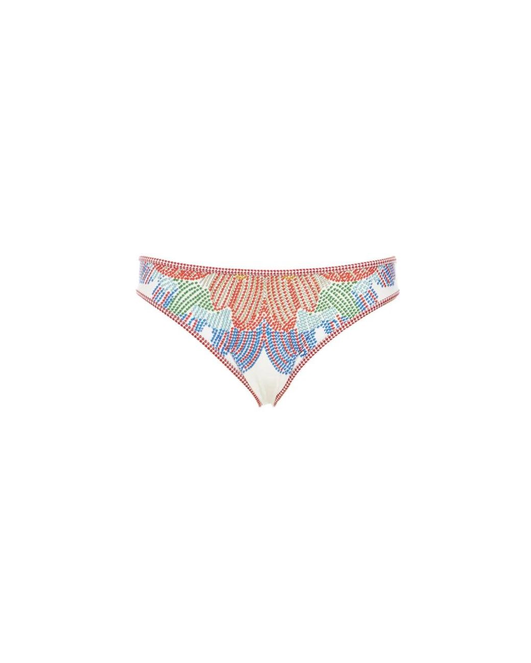 LaDoubleJ Badmode ,Veelkleurig ,Grenadilla Fruit And Floral Bikini Bottom in het Multicolor