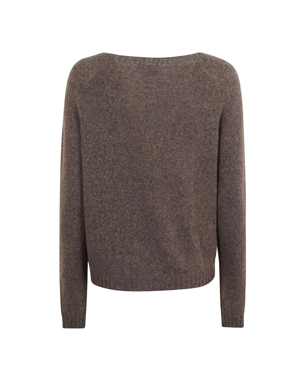 Roberto Collina Brown Kamelhaar-Strickpullover