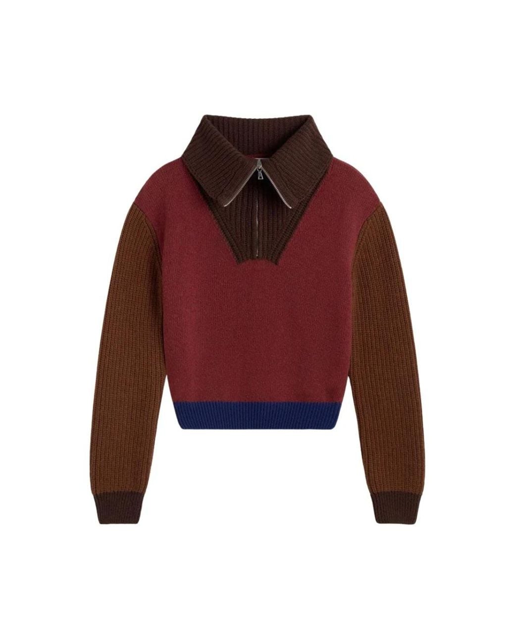 Thinking Mu Red Tanit Strickpullover