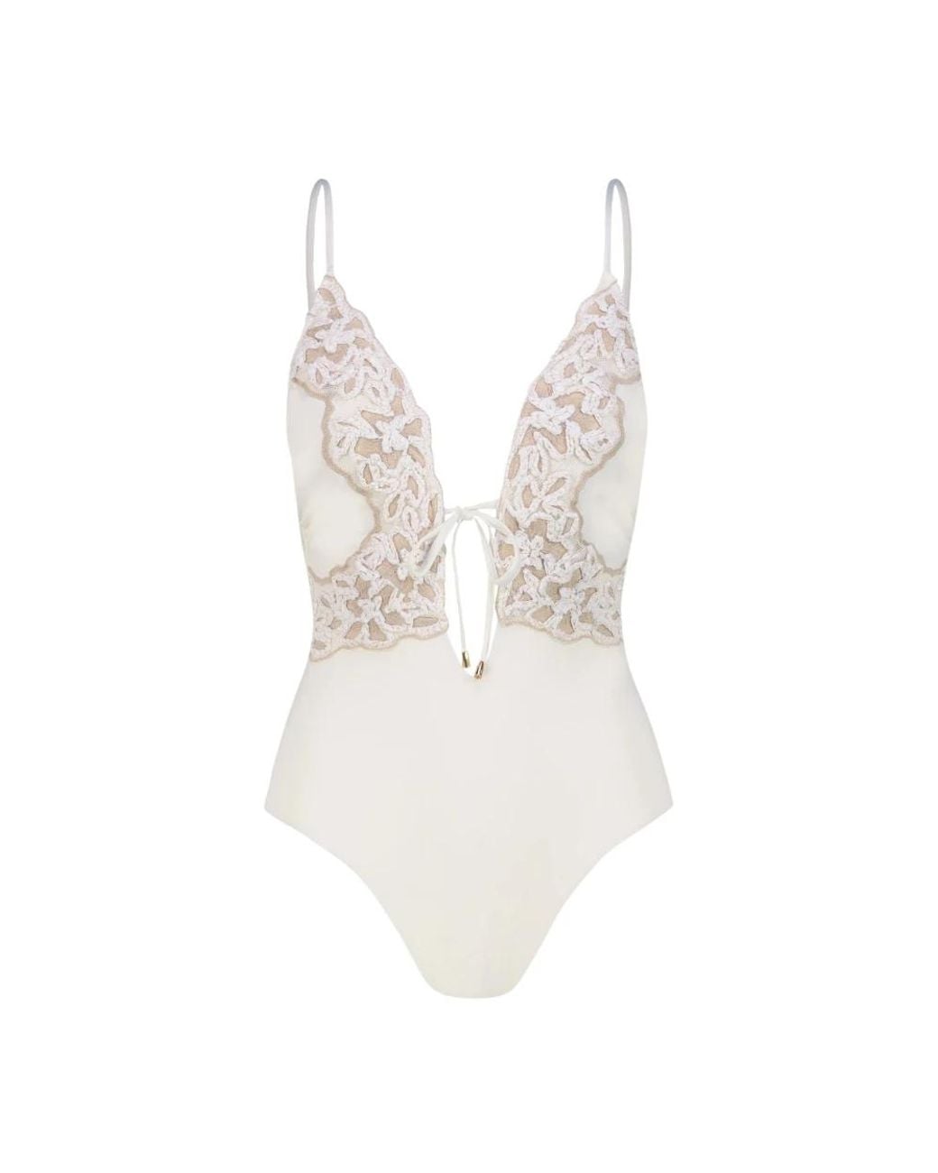 Miss Bikini White Swimsuits