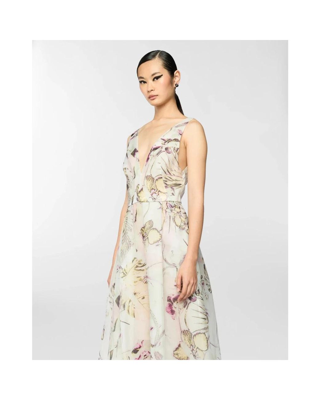 Genny Metallic Maxi Dresses