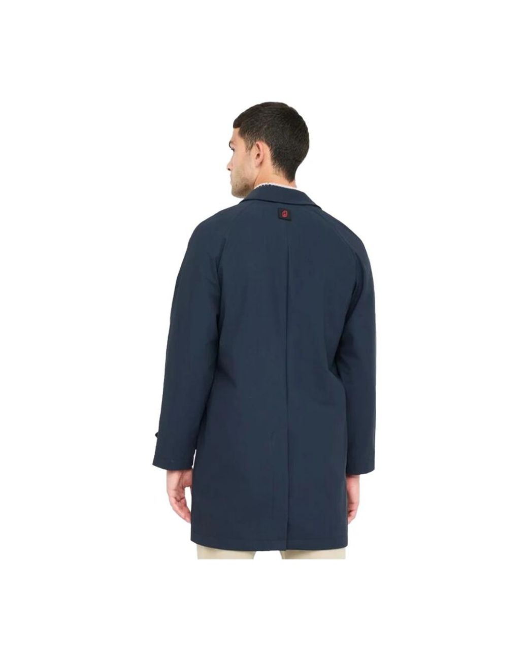 Liu Jo Blue Single-Breasted Coats for men