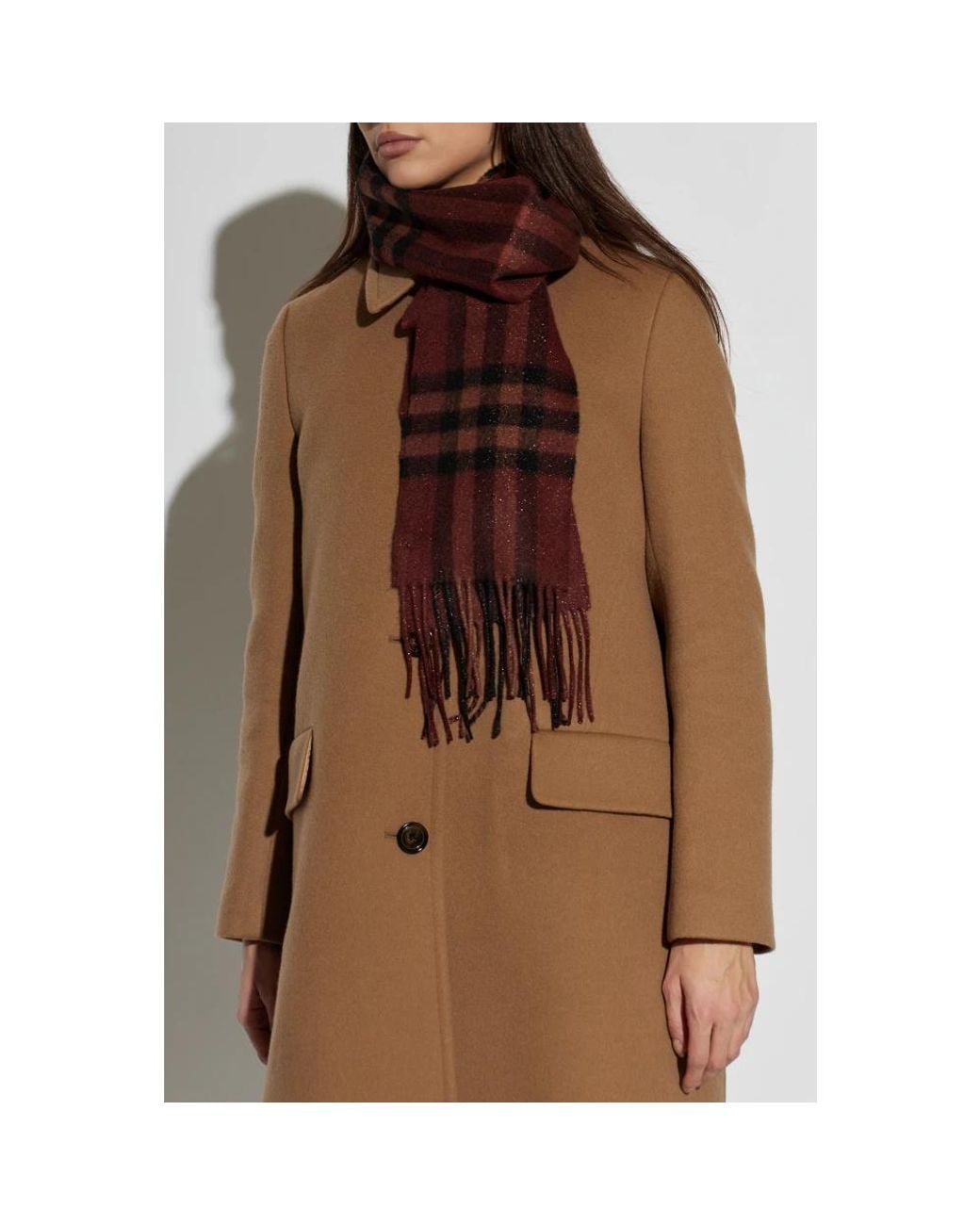 Winter Scarves di Burberry in Red