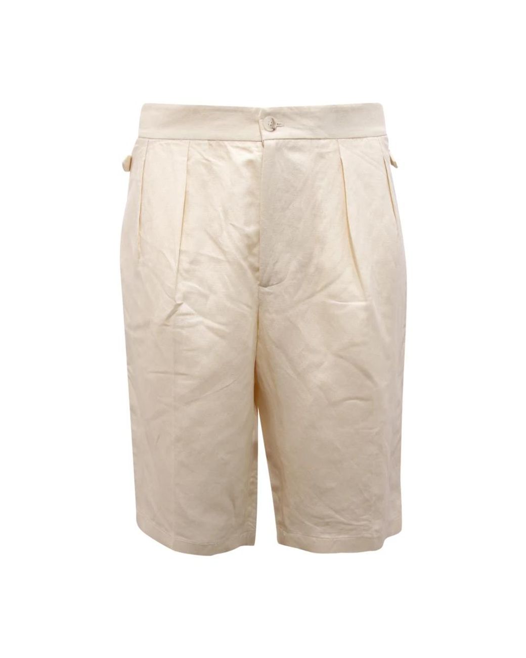 Patrizia Pepe Natural Casual Shorts for men