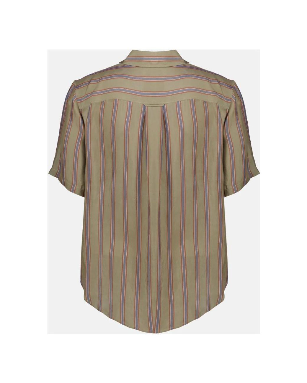 Saint Laurent Natural Short Sleeve Shirts for men
