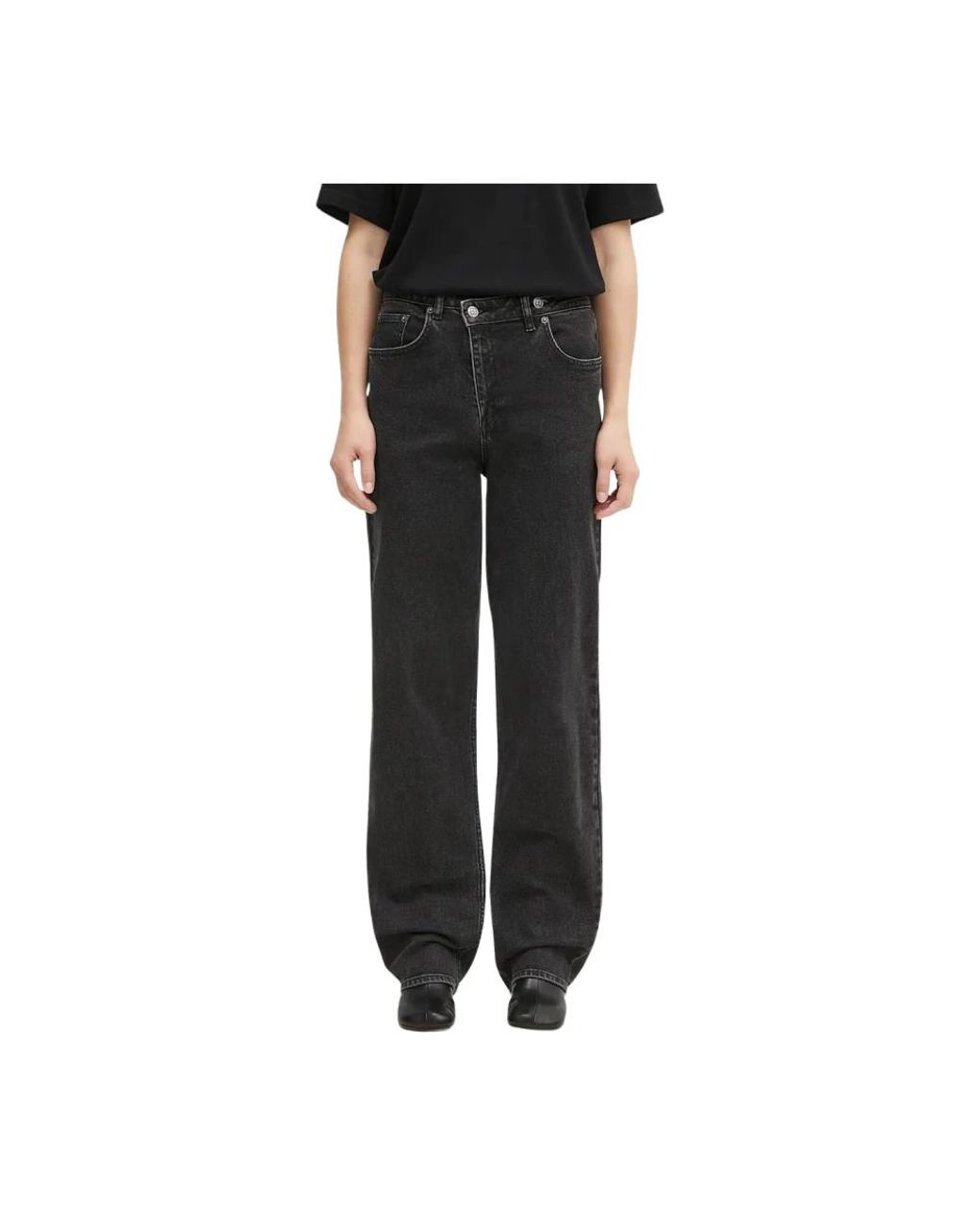 Ksubi Wide Broeken in het Black