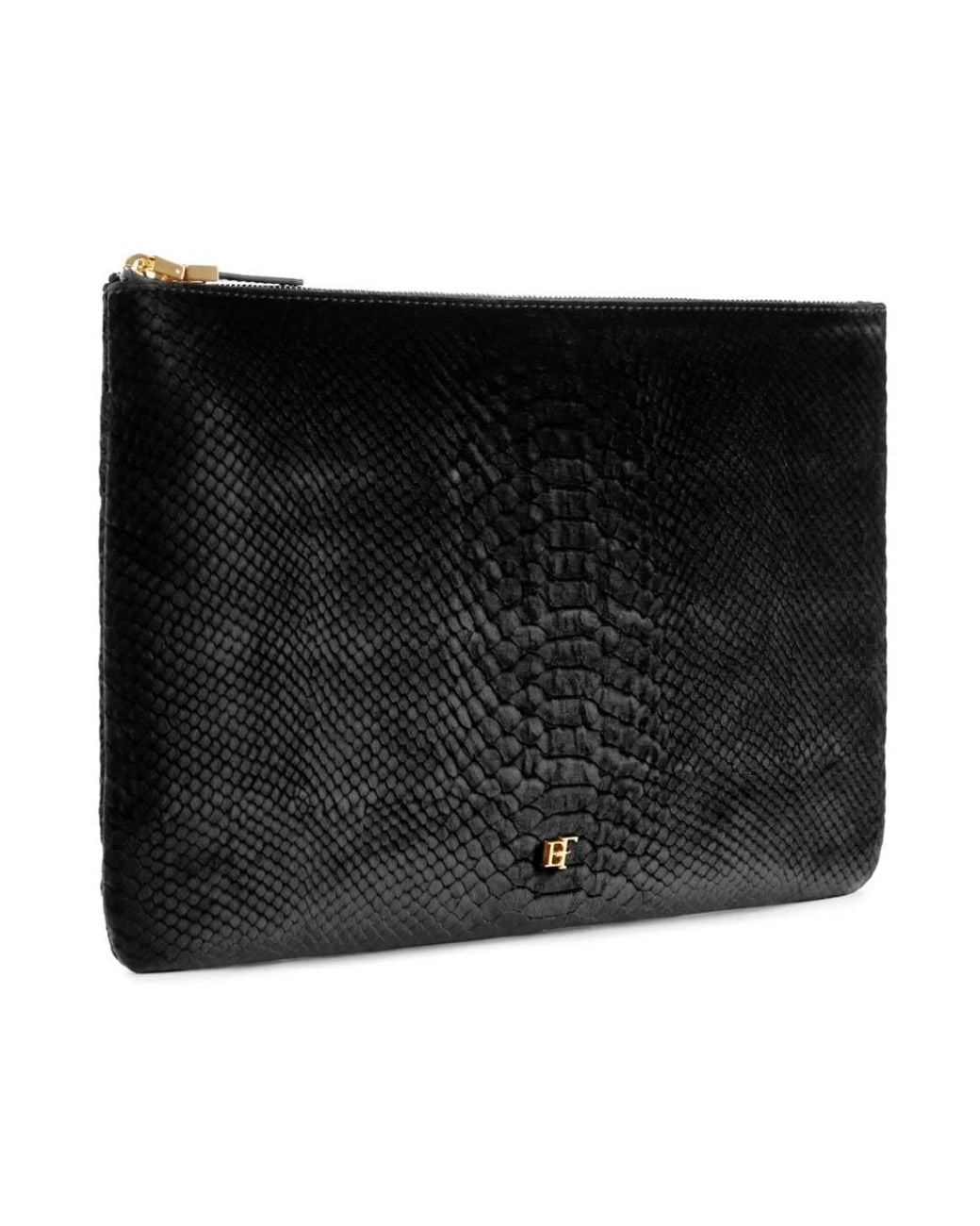 Elisabetta Franchi Black Clutches