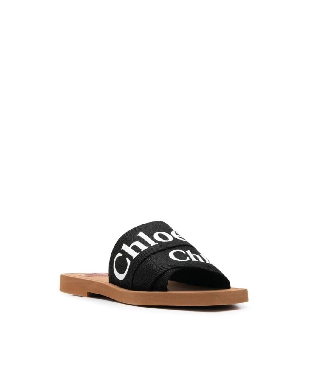 Chloé Black Sliders