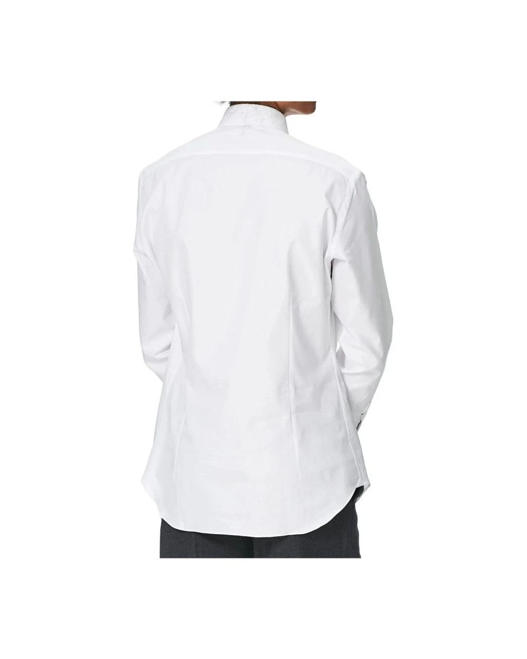 Mazzarelli White Formal Shirts for men