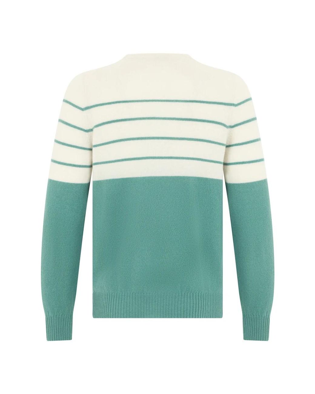 Fedeli Green Round-Neck Knitwear for men