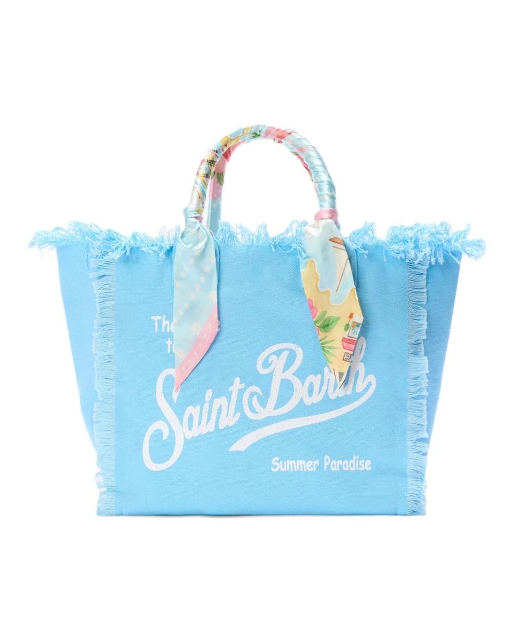Mc2 Saint Barth Blue Shopping Bags