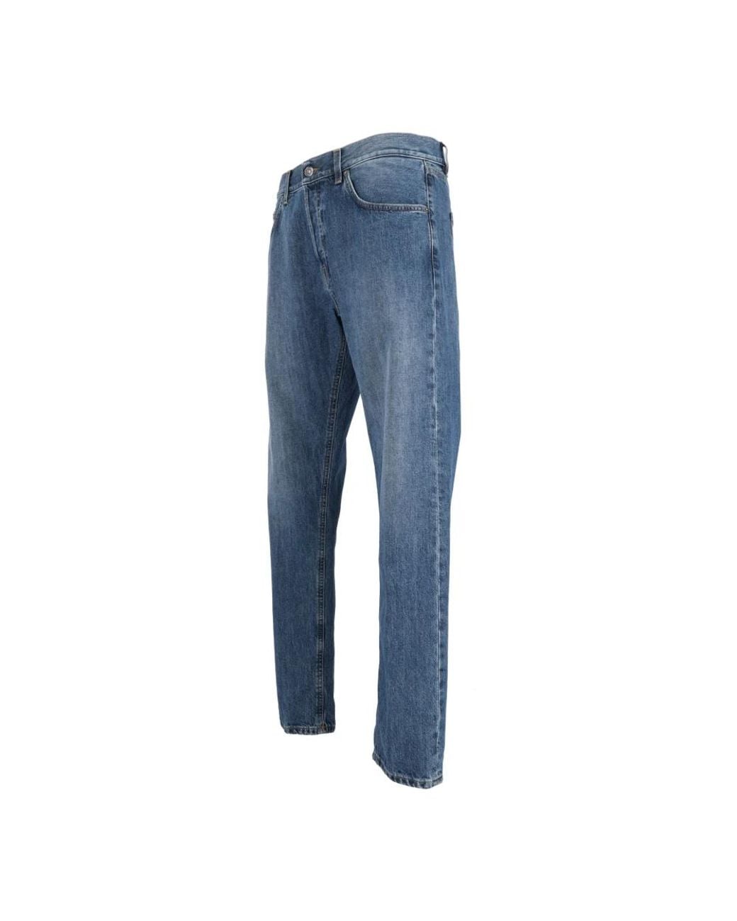 Dondup Blue Straight Fit Jeans for men