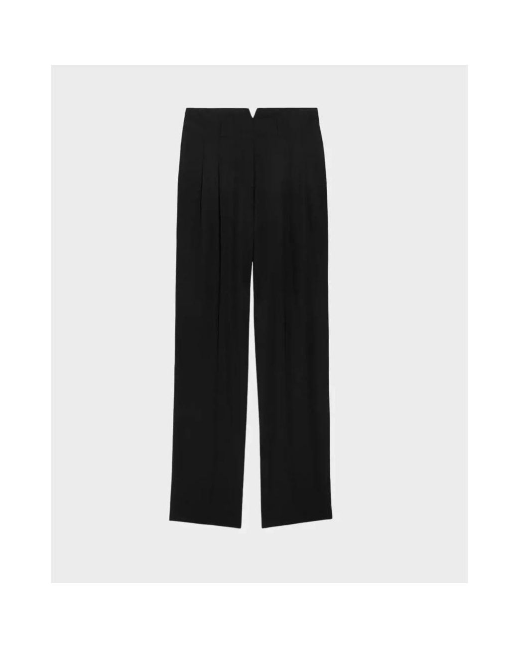 Jacquemus Black Wide Trousers