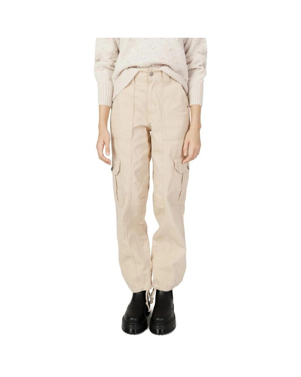ONLY Cargo Broek in het Natural