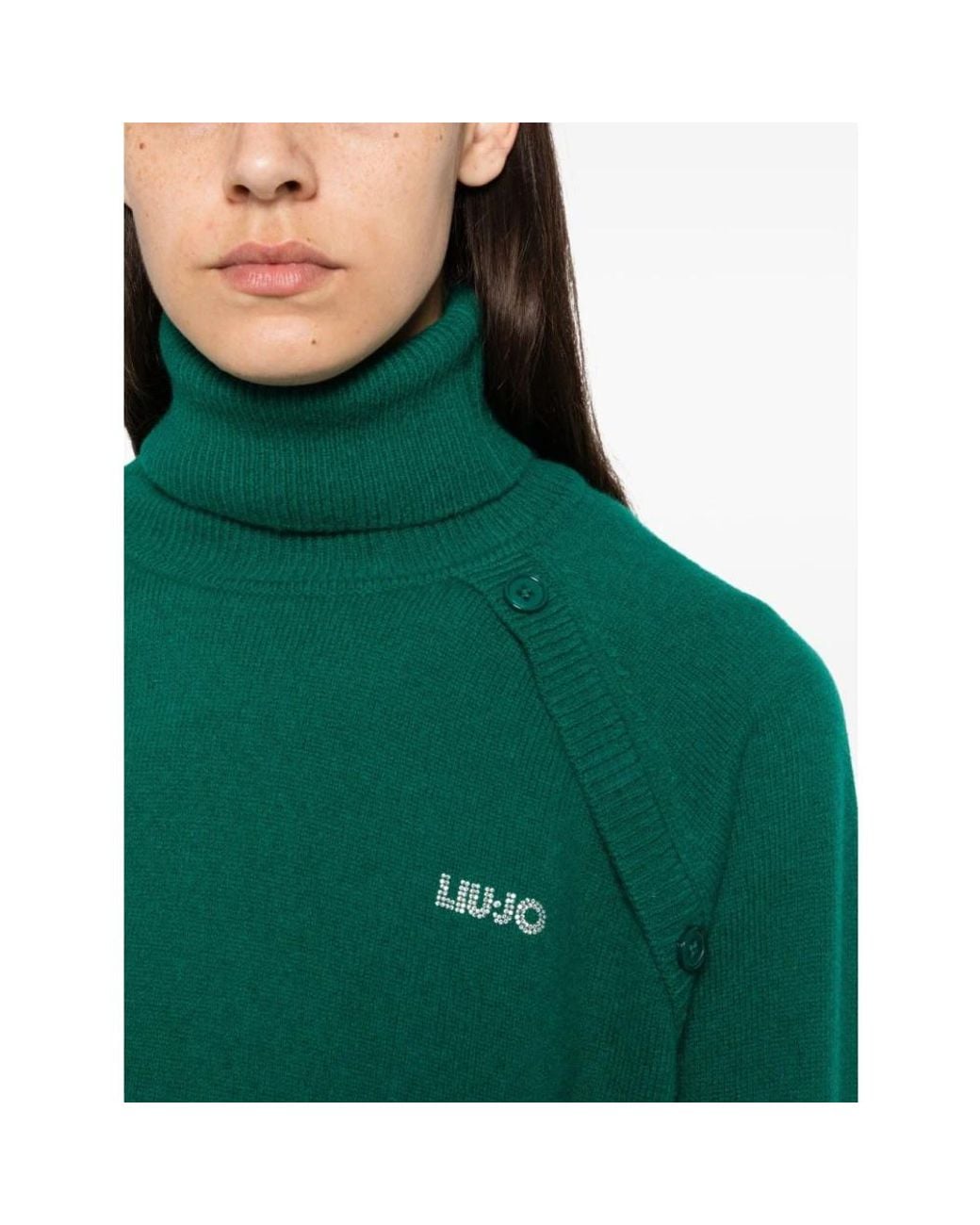 Liu Jo Green Turtlenecks