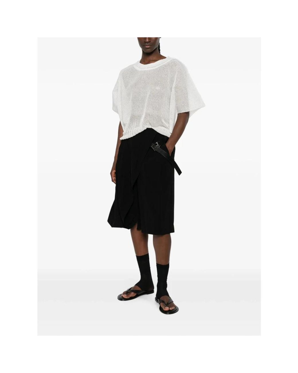 Issey Miyake White T-Shirts
