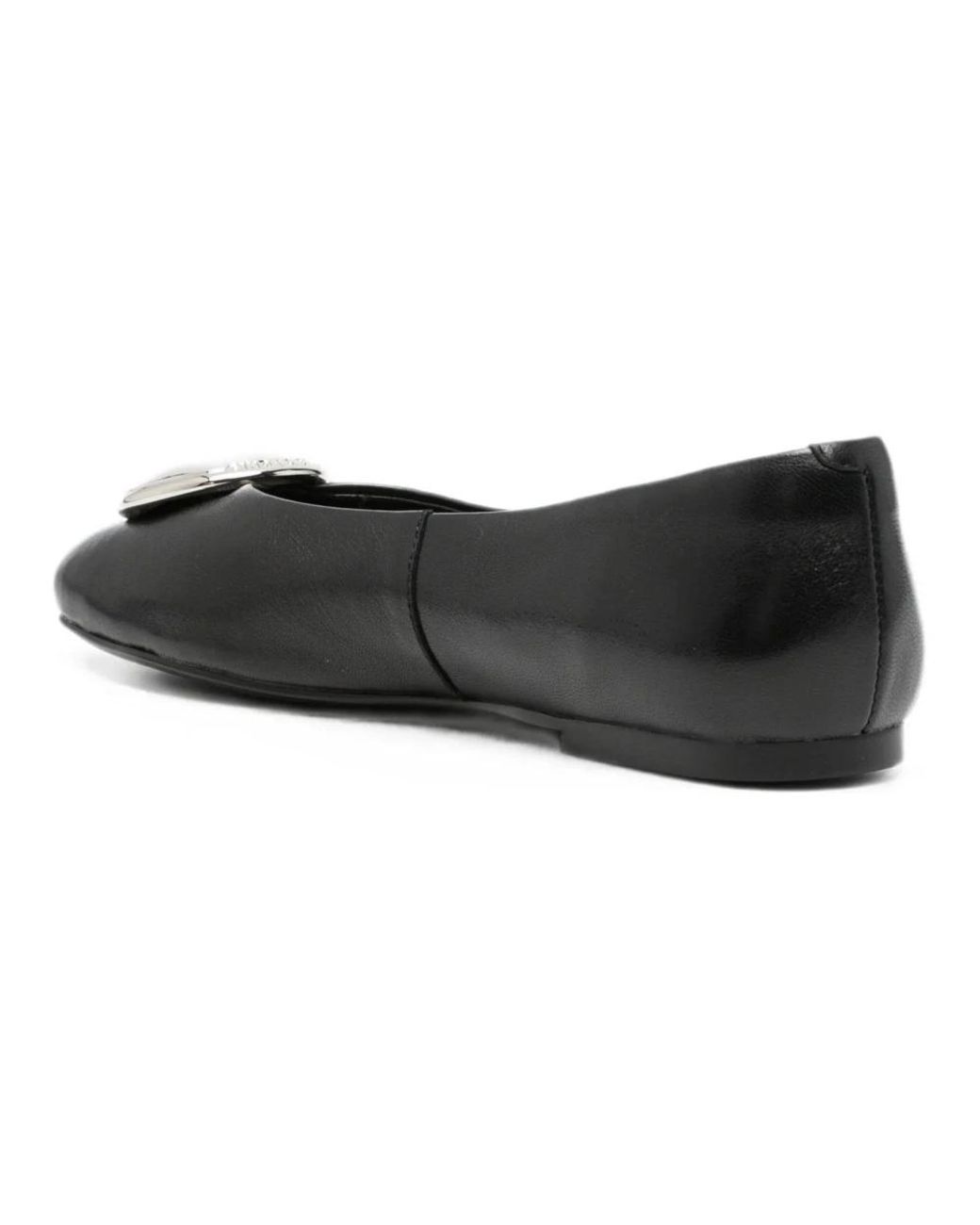 ADRIANNA FERETTI Black Ballerina Shoes