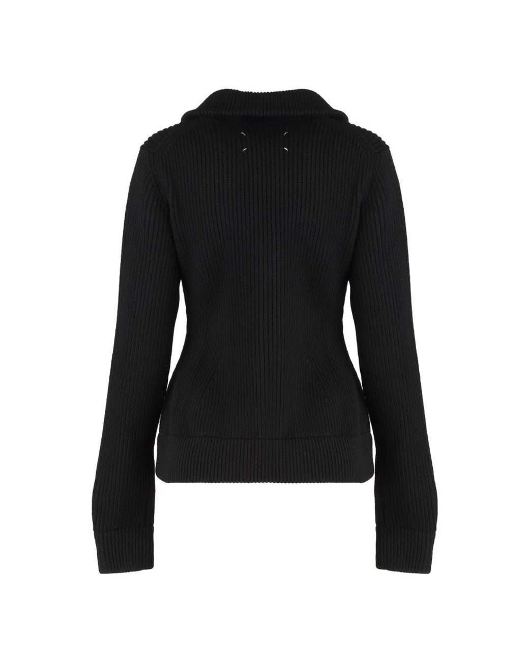 Maison Margiela Black Zip-Throughs
