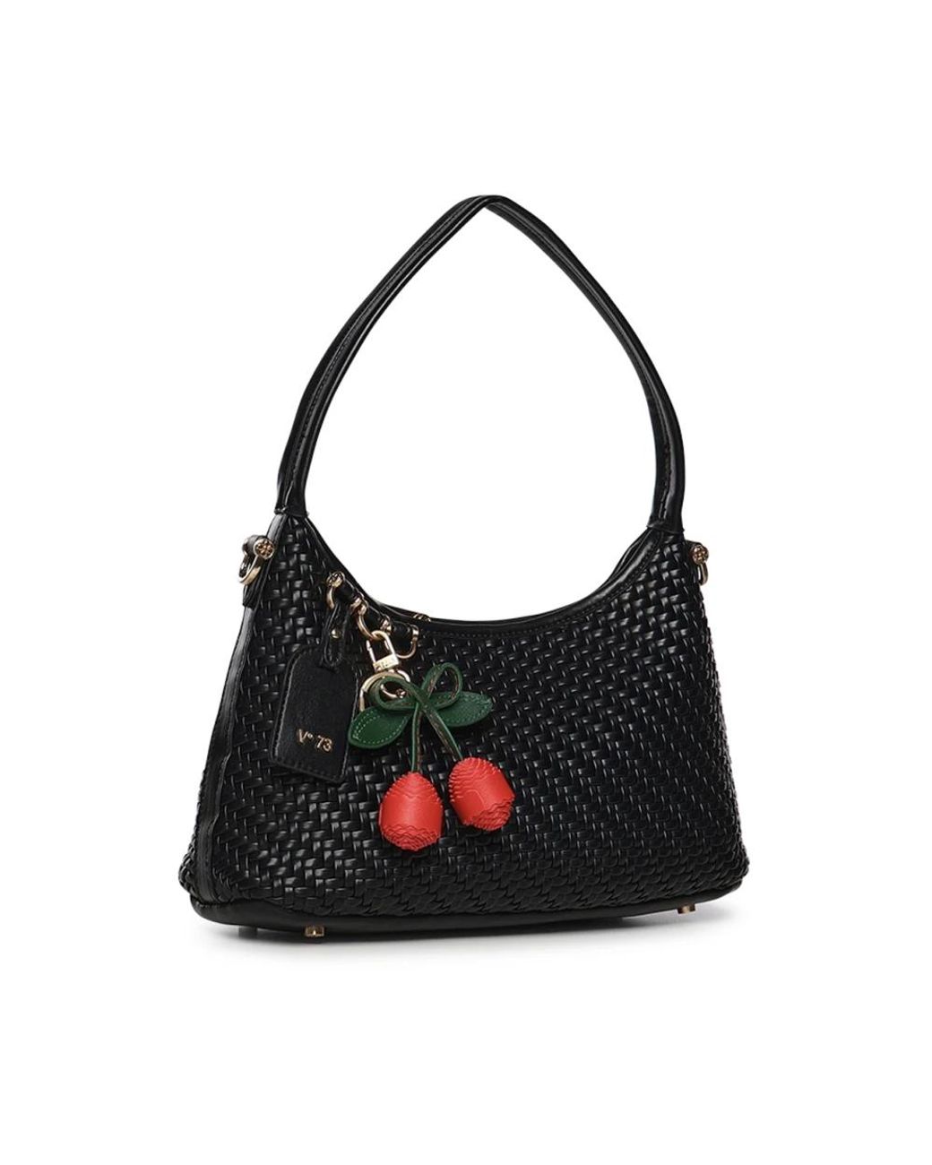 V73 Black Shoulder Bags