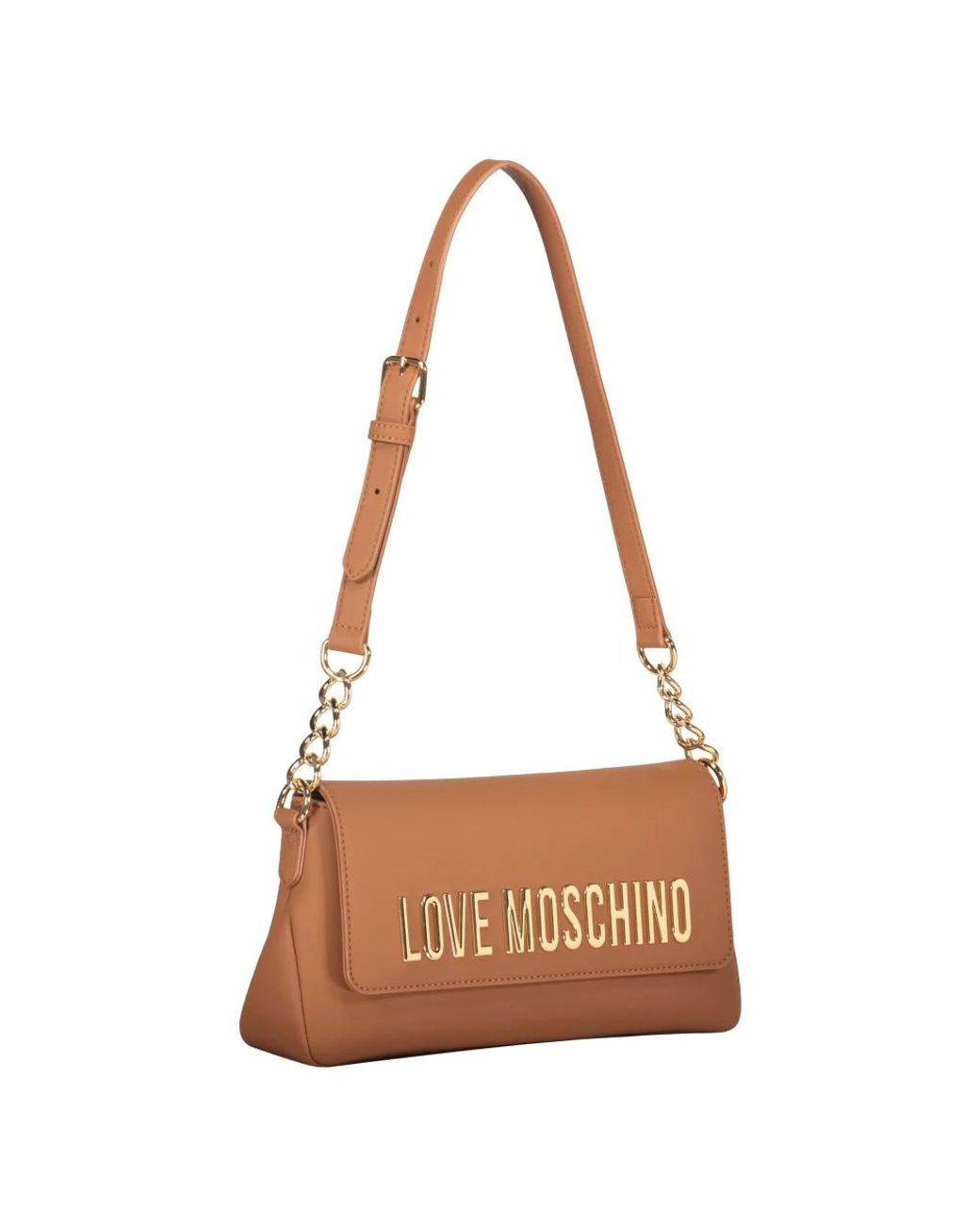 Love Moschino Brown Shoulder Bags