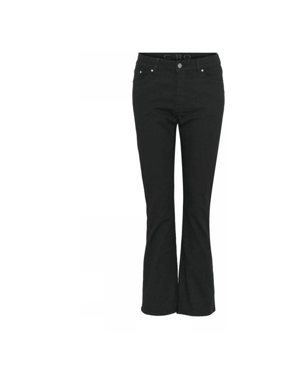 Cro Jeans ,Zwart ,Flared Jeans in het Black
