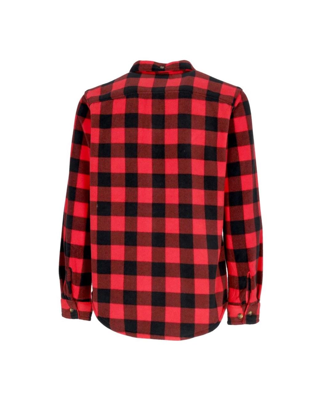 Columbia Red Long Sleeve Shirt Flare Gun Fleece Over Shirt for men