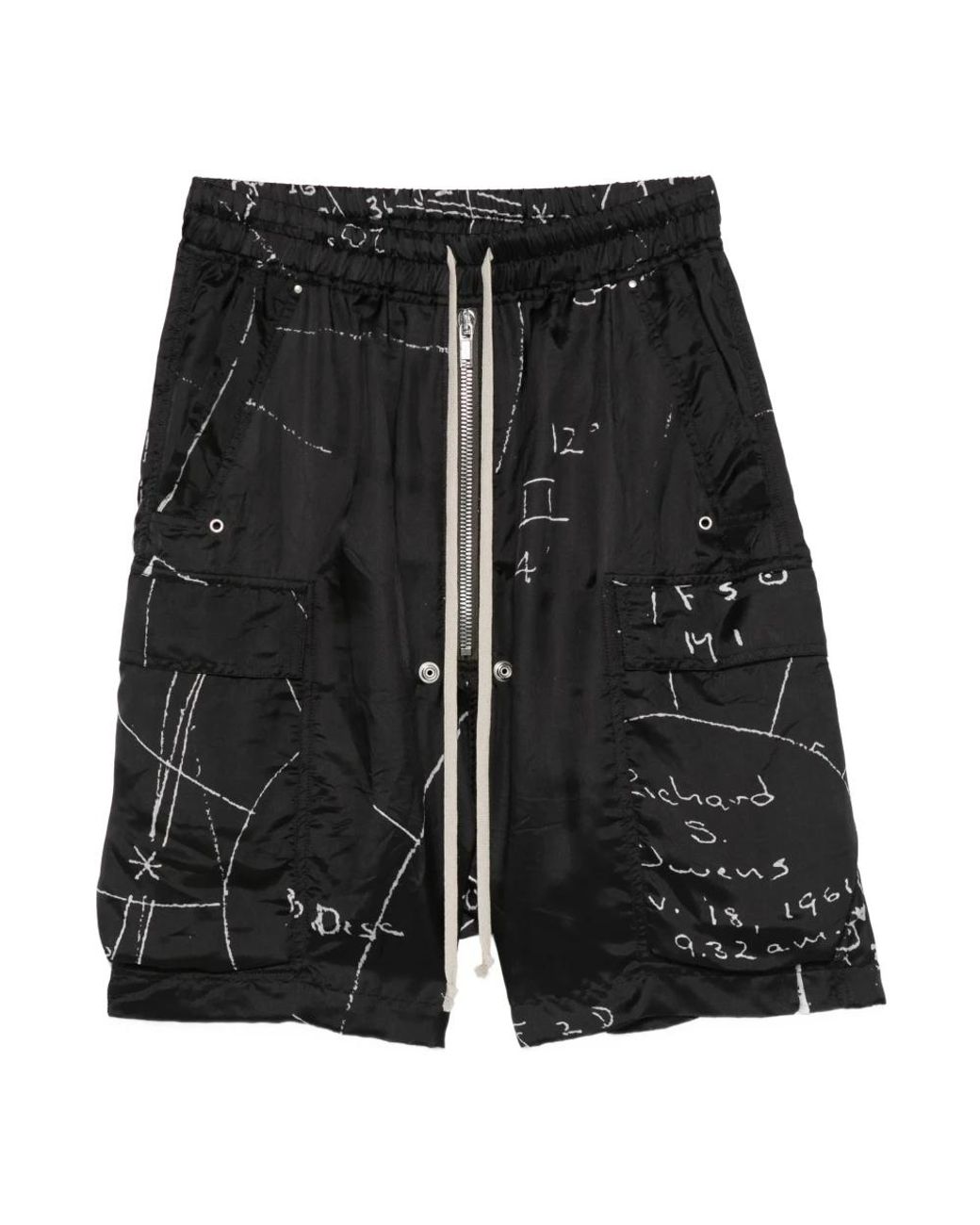Rick Owens Black Casual Shorts for men