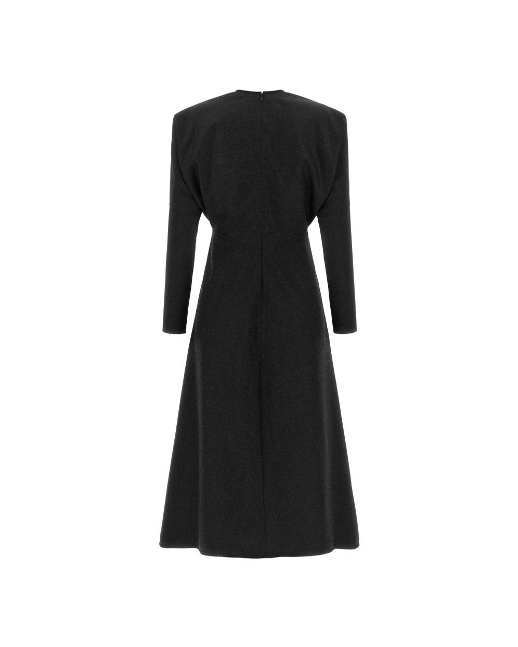 Victoria Beckham Black Midi Dresses
