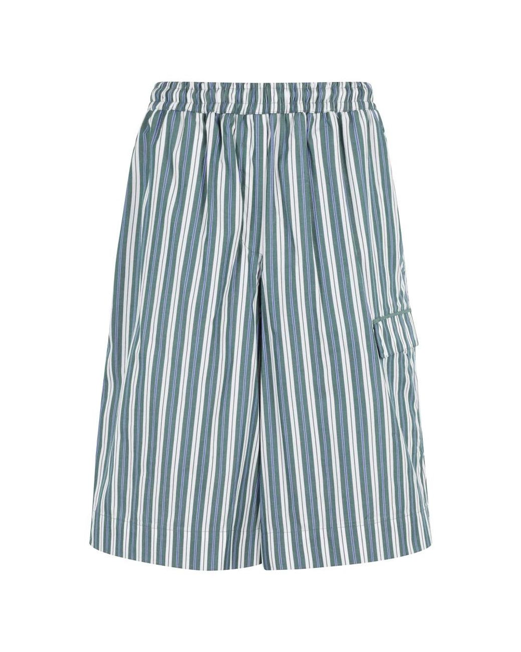 REMAIN Birger Christensen Blue Casual Shorts