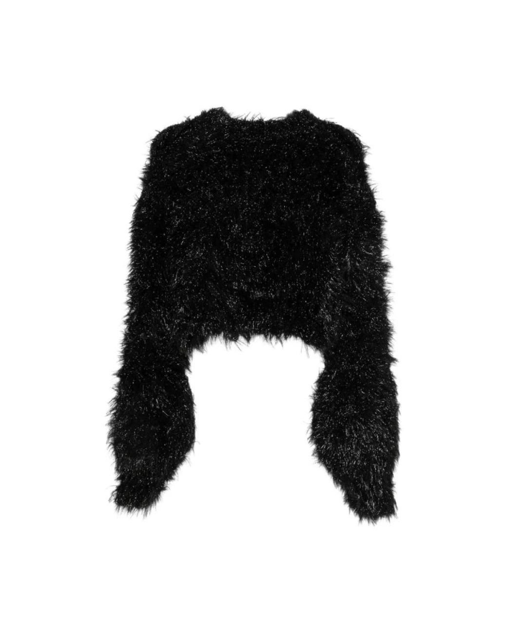 Junya Watanabe Black Round-Neck Knitwear