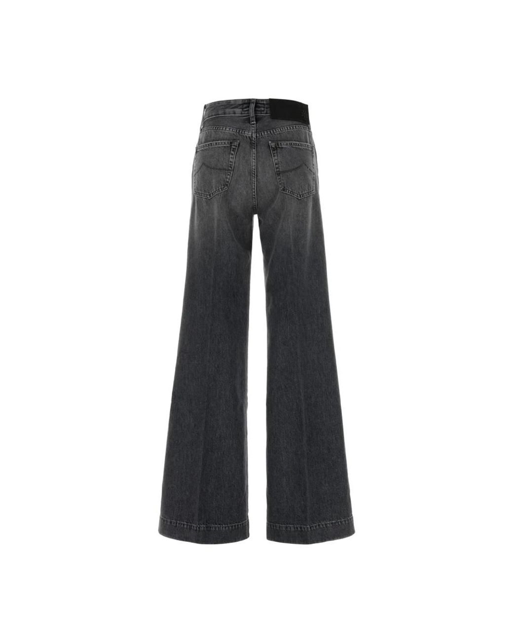Jacob Cohen Gray Wide Jeans