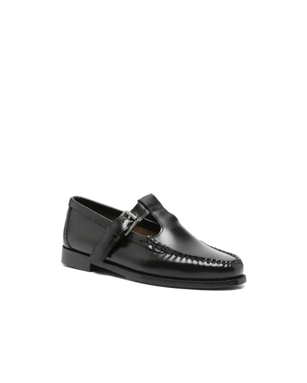 G.H.BASS Black Flats