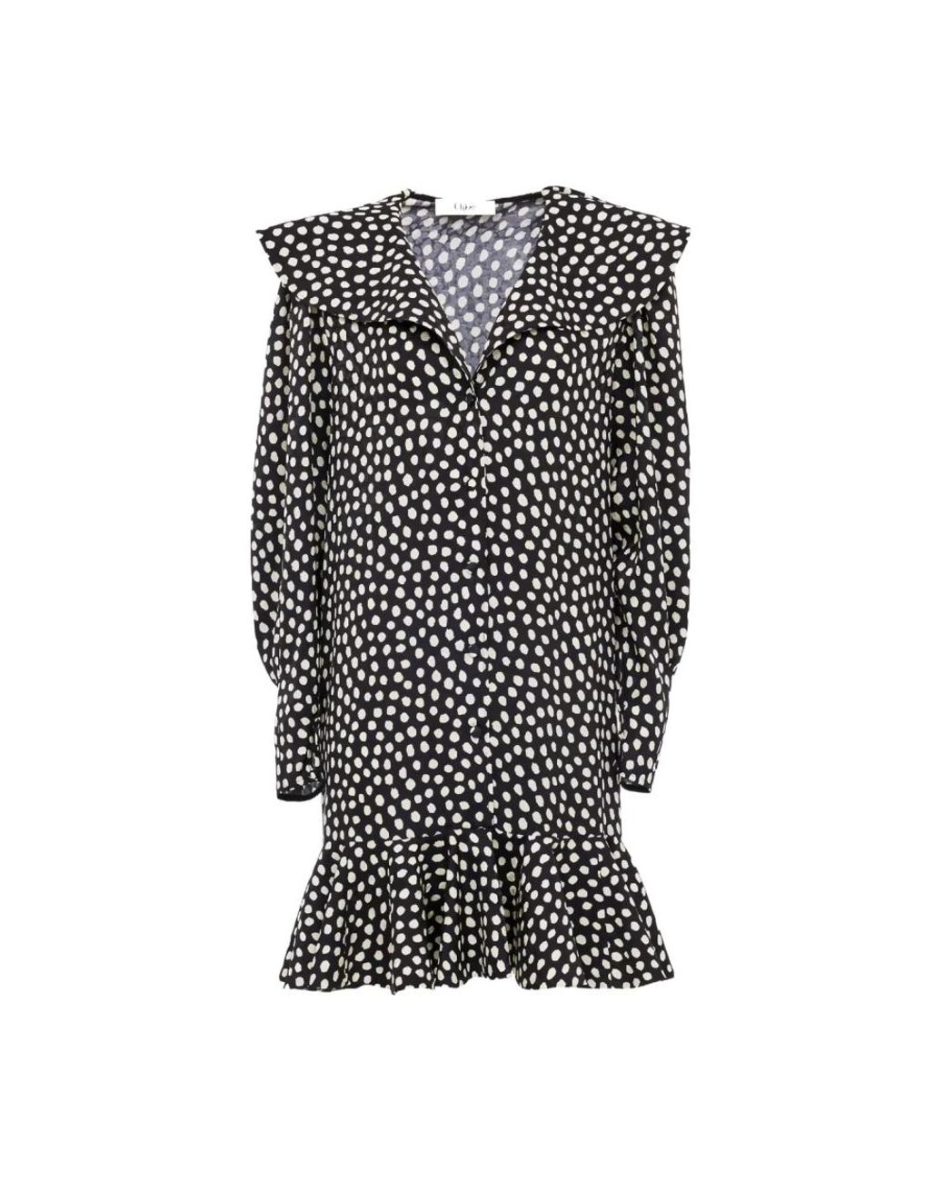 Chloé Black Short Dresses
