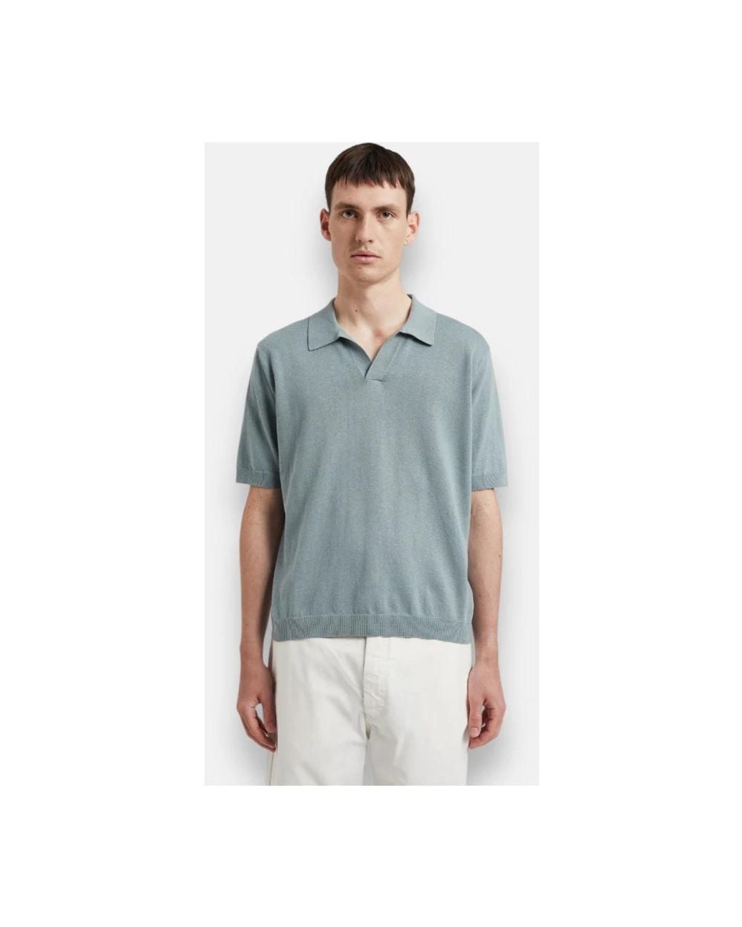 Norse Projects Blue Polo Shirts for men