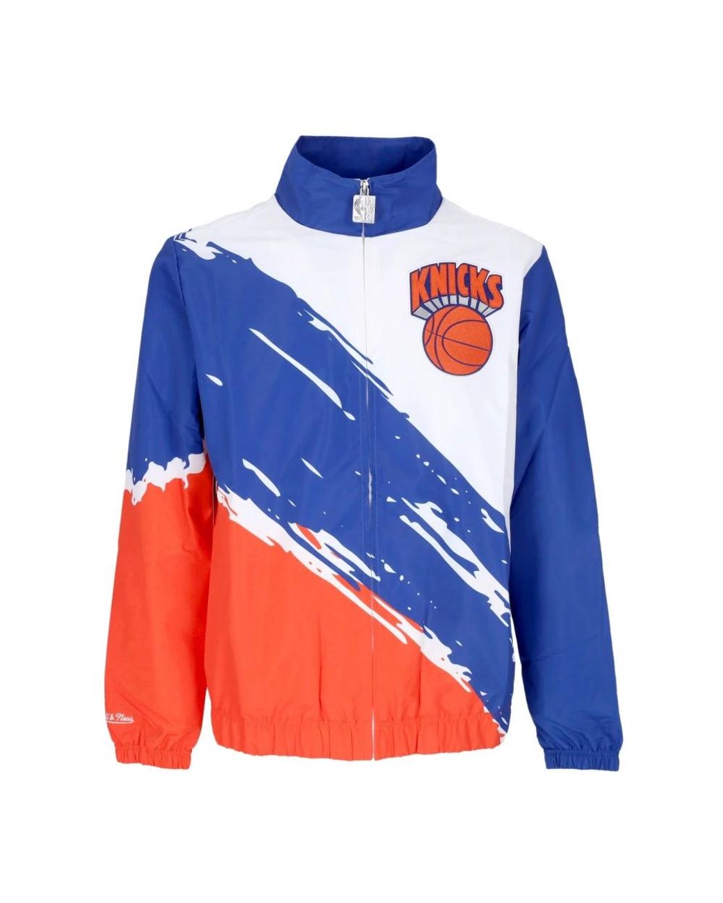 Mitchell & Ness Jassen ,Veelkleurig ,Polyester Nba Paintbrush Windbreaker Hardwood Classics in het Blue voor heren