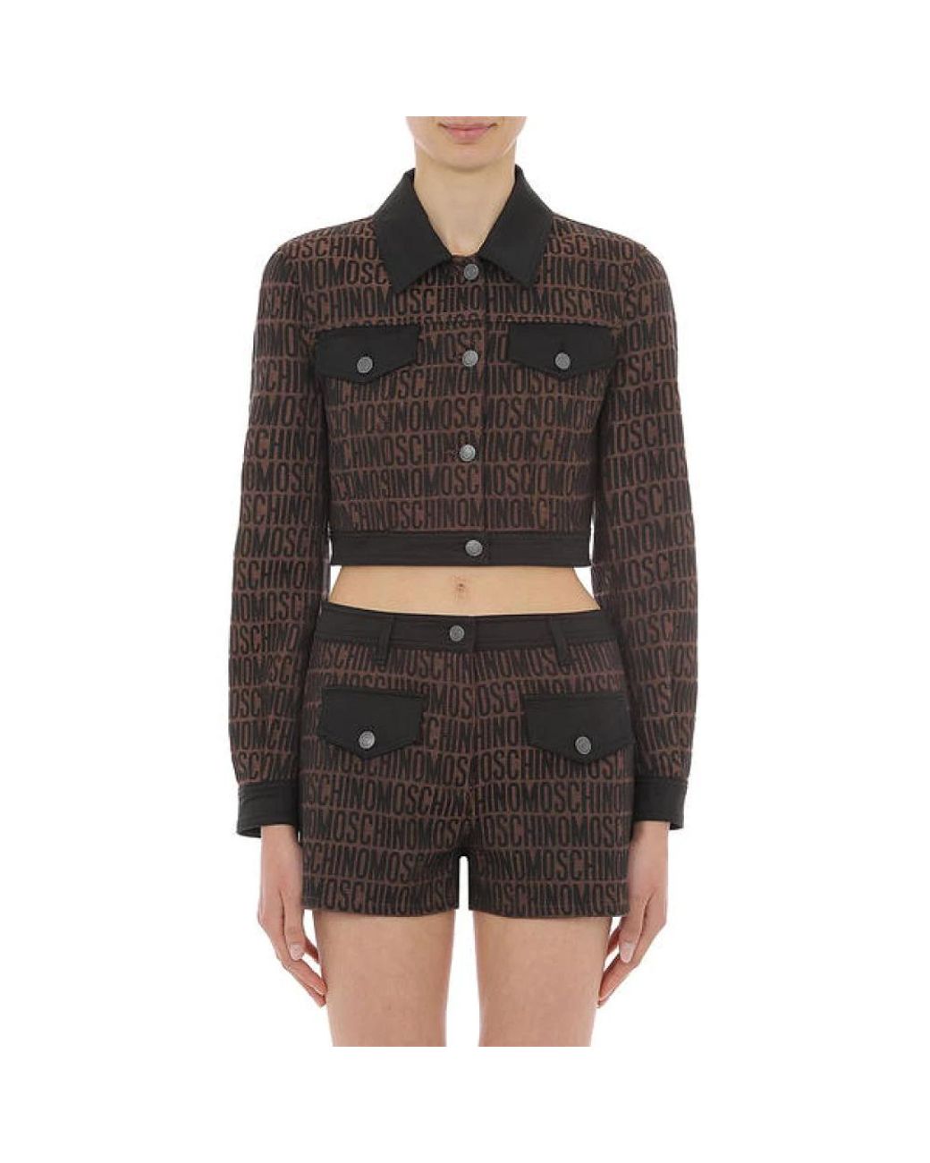 Moschino Black Denim Jackets